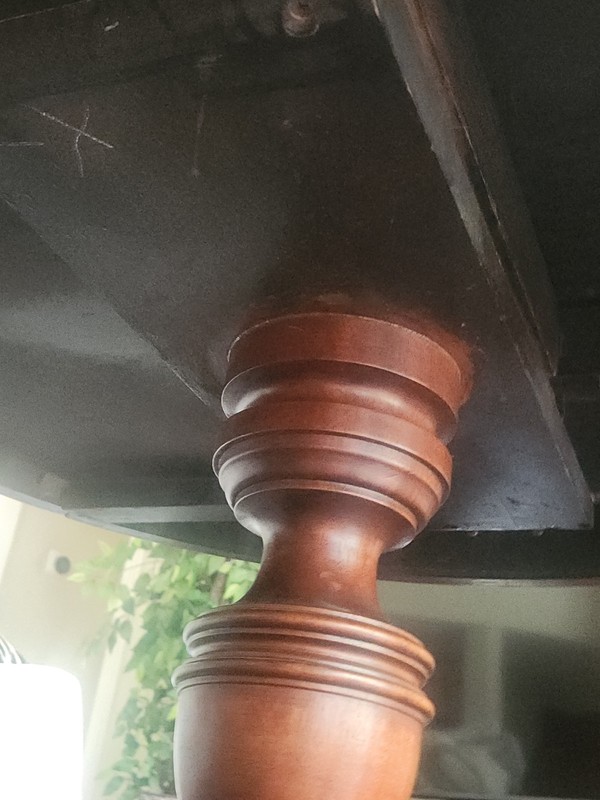 HICKORY CHAIR PEDESTAL DRUM TABLE Vintage/ Antique Rare Find. Pick-up Only gallery