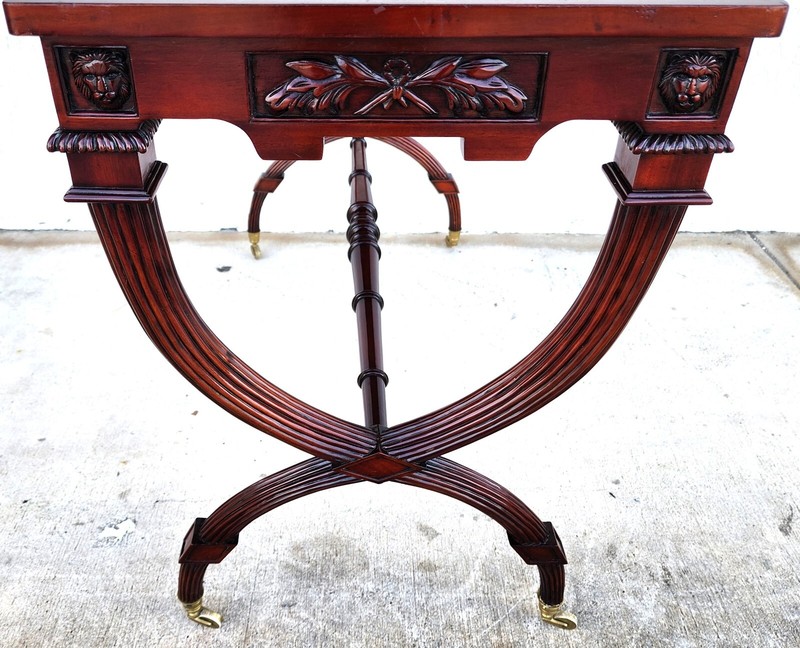 English Console Table Charles X Style Rolling gallery