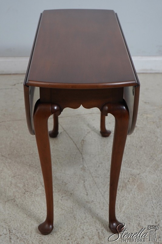 L66429EC: BIGGS Queen Anne Solid Mahogany Dropleaf Table gallery