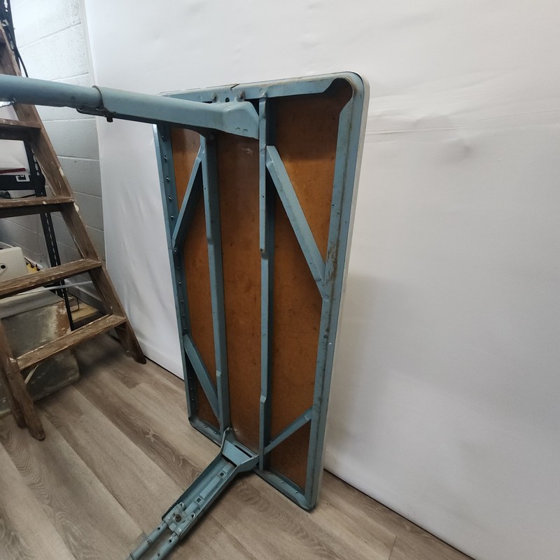 Vintage Adjustable Height Desk Cast Iron Legs Industrial Style gallery
