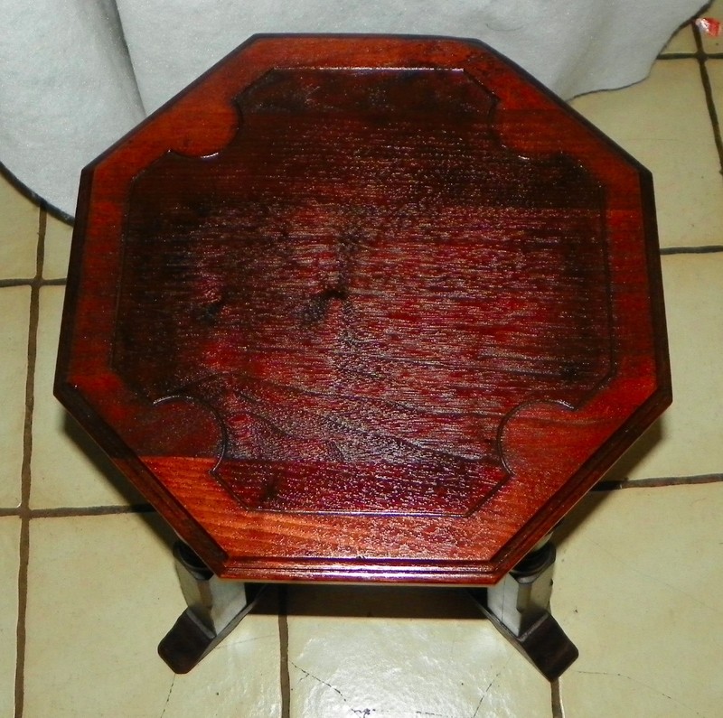 Mahgoany Plant Stand / Side Table by Lifetime (PS158) gallery