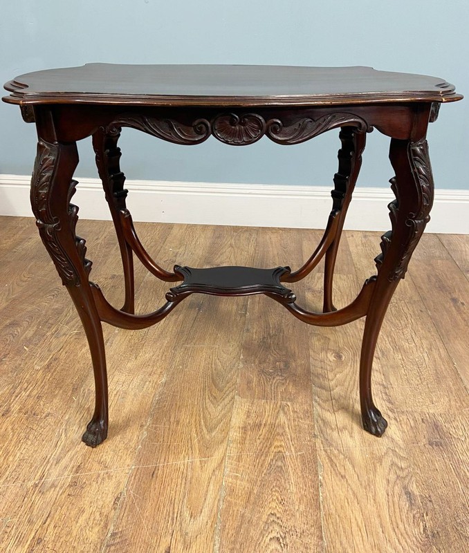 Edwardian Carved Side Table 1910 gallery