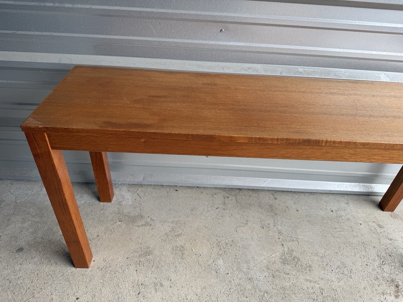 💙Rare Danish Modern Teak Coffee Table Trioh Made in Denmark Mid Century MCM gallery