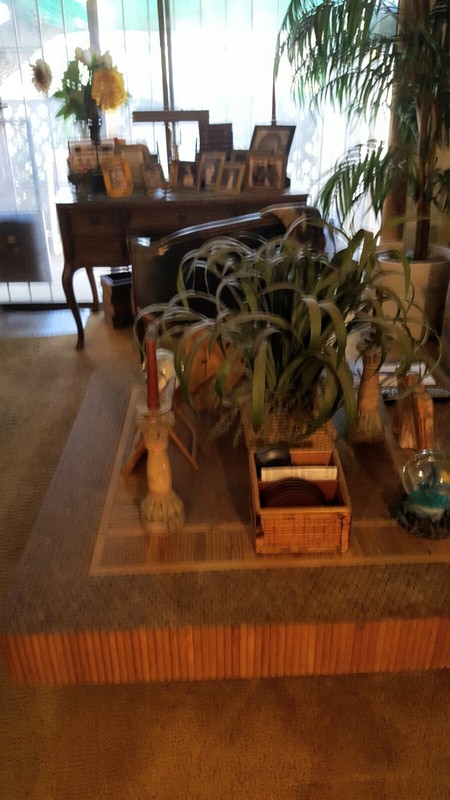 Coffee Table – Unique Hand Made Oak 3-Tier Dowel & Parquet Table from 1972