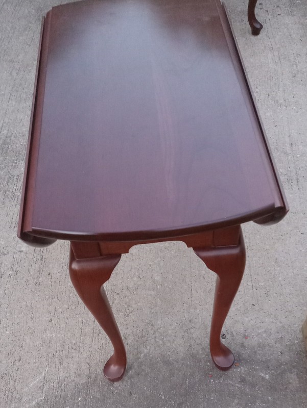Solid Cherry Dropleaf End Table / Side Table by Pennsylvania House (ET396) gallery