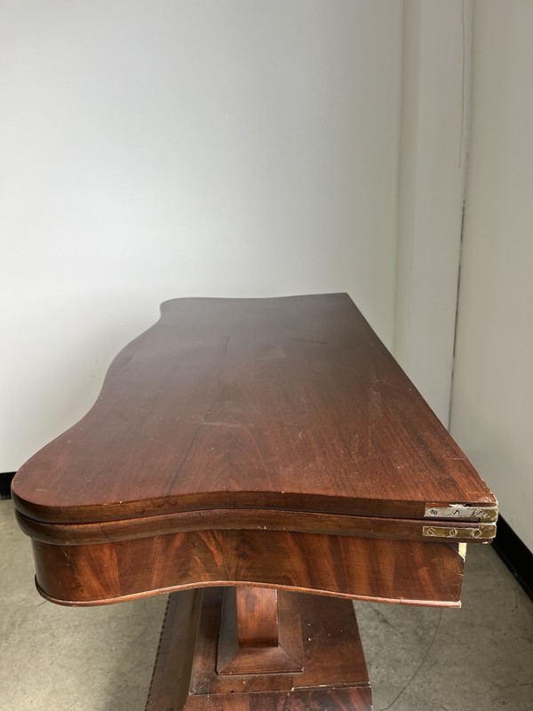 Game Table Antique Fold Over Card Table Console Hall Table gallery
