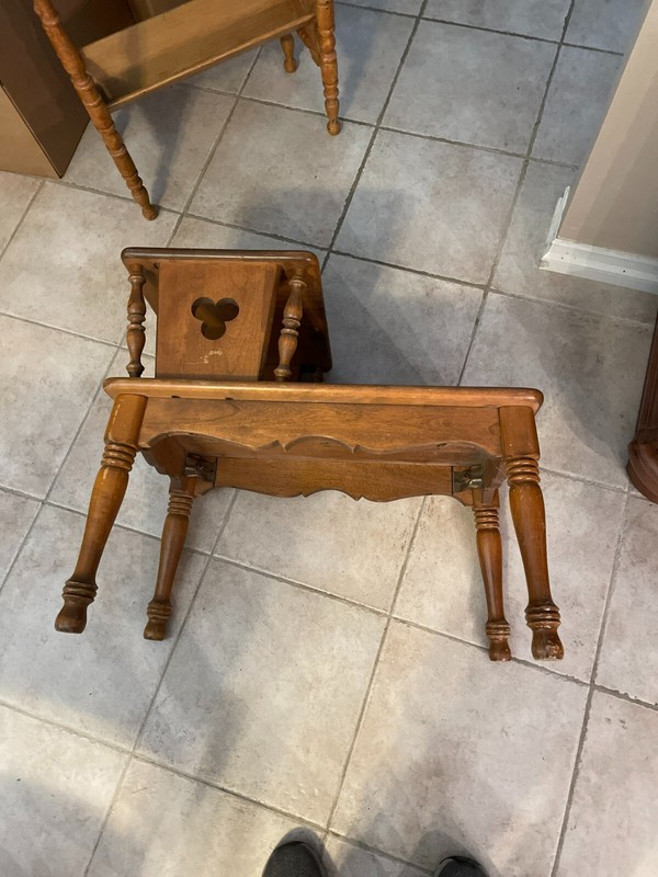 Baumritter MCM End Table NUTMEG Heritage Maple Vintage Ethan Allen 1965 gallery