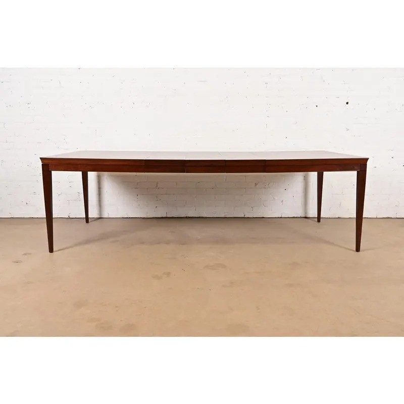 Drexel French Regency Mahogany Extension Dining Table, Newly Refinished gallery