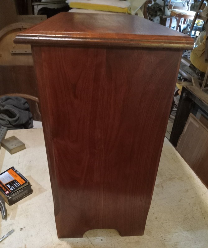 Mid Century Solid Walnut Bookshelf (BS-33) gallery