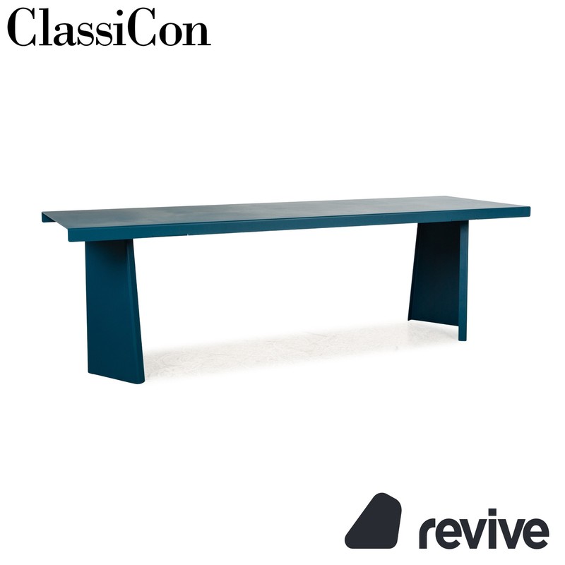 Classicon Palas Steel Dining Table Blue 240 x 73 x 76 cm