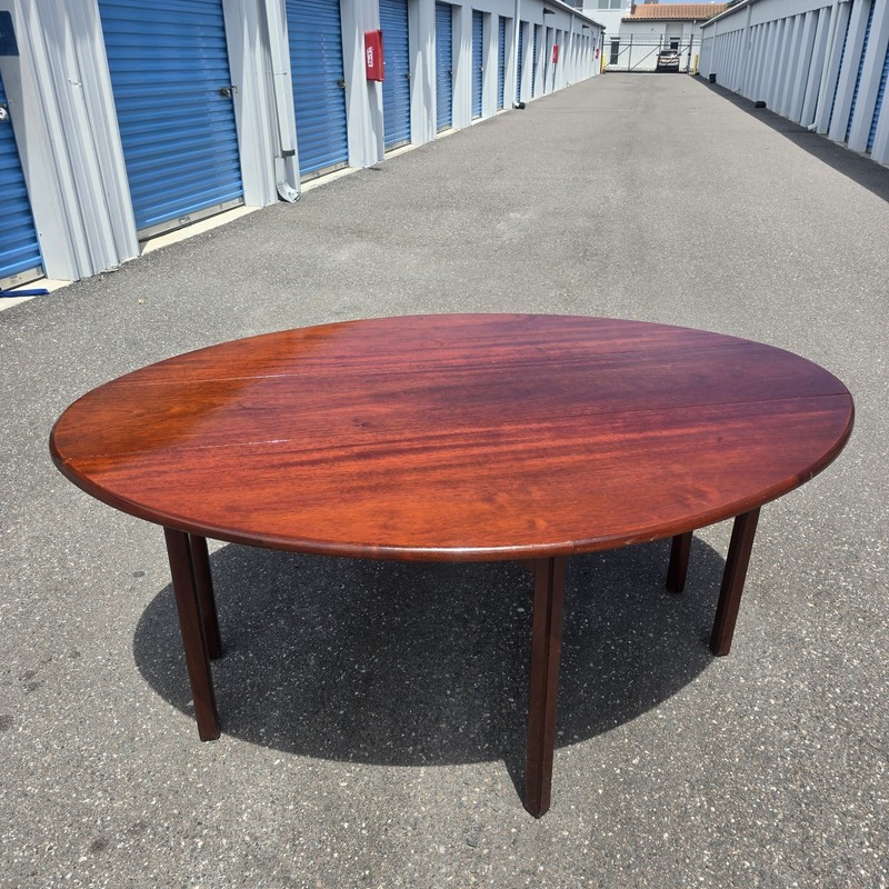 Vintage Italian B. Altman & Co. Drop-Leaf Dining Table - Mid-Century Modern gallery