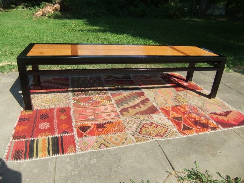 Mid Century Michael Taylor Far East Collection Teak Coffee Table Baker Furniture gallery