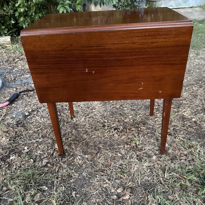 Vintage Side Table Drop Leaf gallery