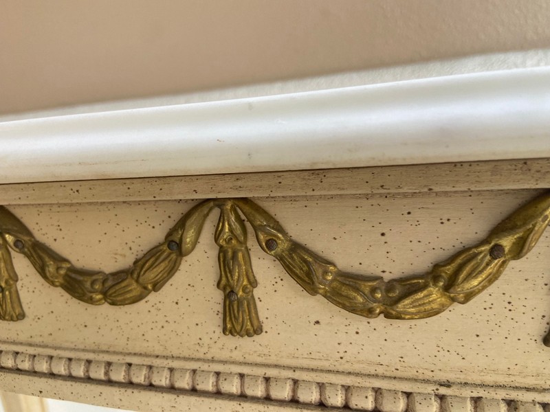Italian Marble Top Console Table gallery