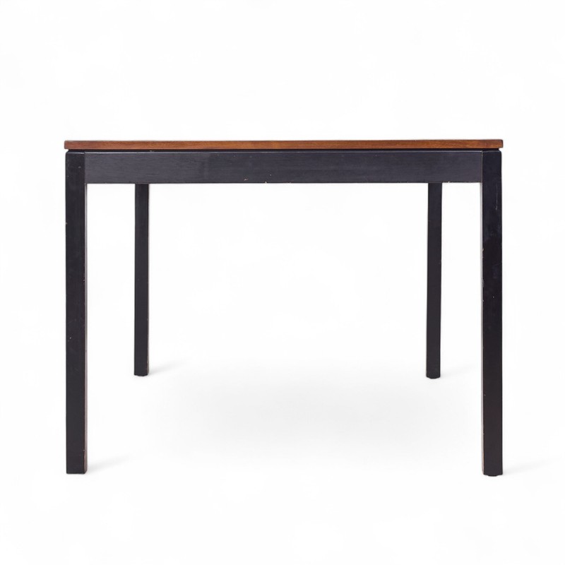 Milo Baughman for Directional Rosewood, Walnut, Ash Dining Table with 2 Leaves gallery