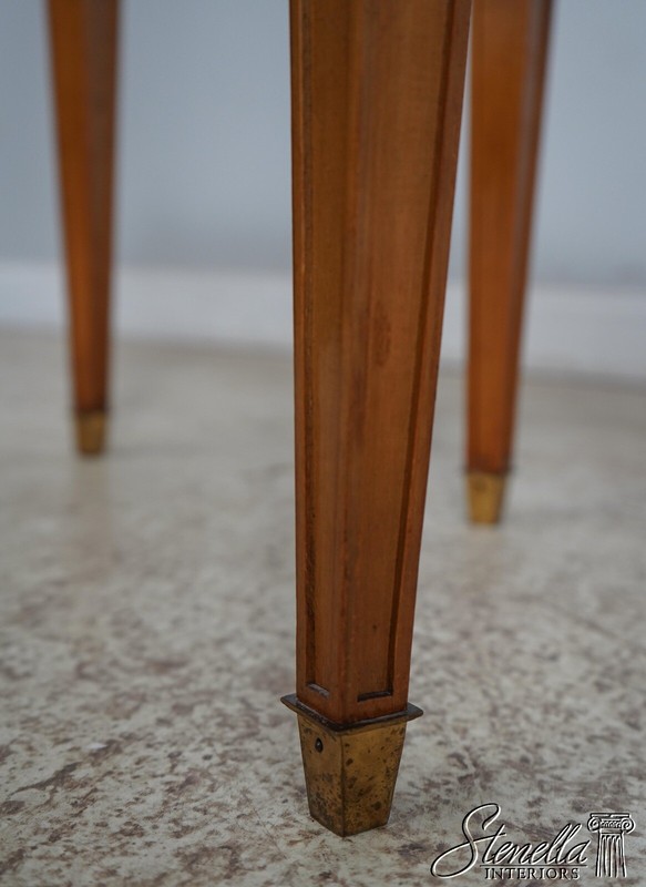 L60911EC: Vintage Burl Walnut Curved Wine Sommelier Serving Table gallery