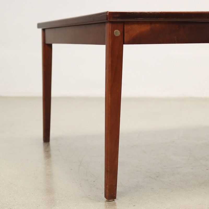 Vintage Coffee Table Veneered in Various Wood Essences Brazil gallery