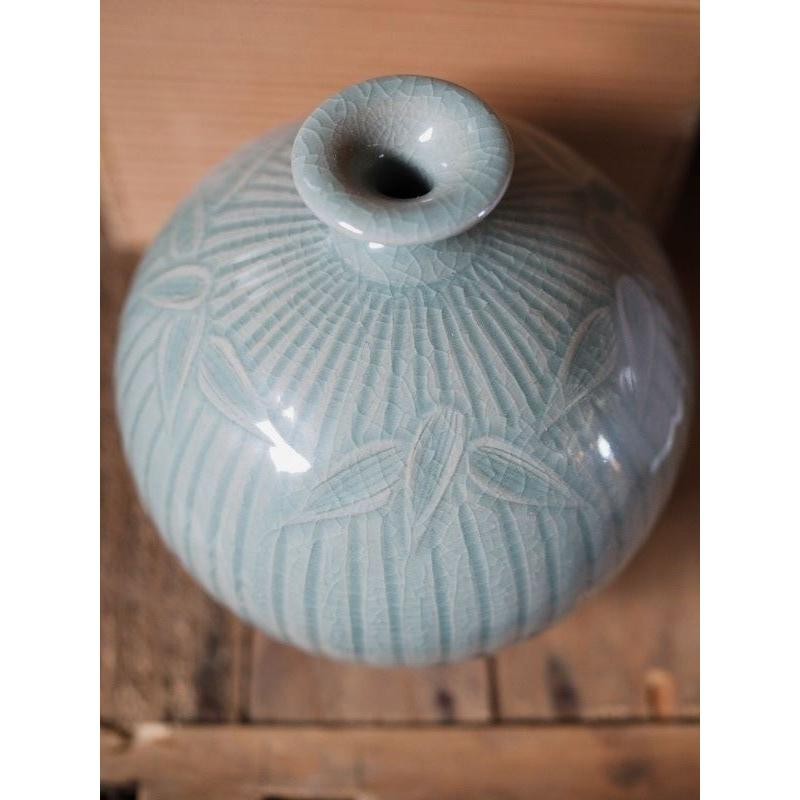 Japanese Mid-Showa Vase Koro-ten Exhibition Used H14921