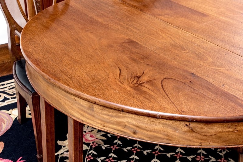 Antique Extension Claw Feet Extension Dining Table gallery