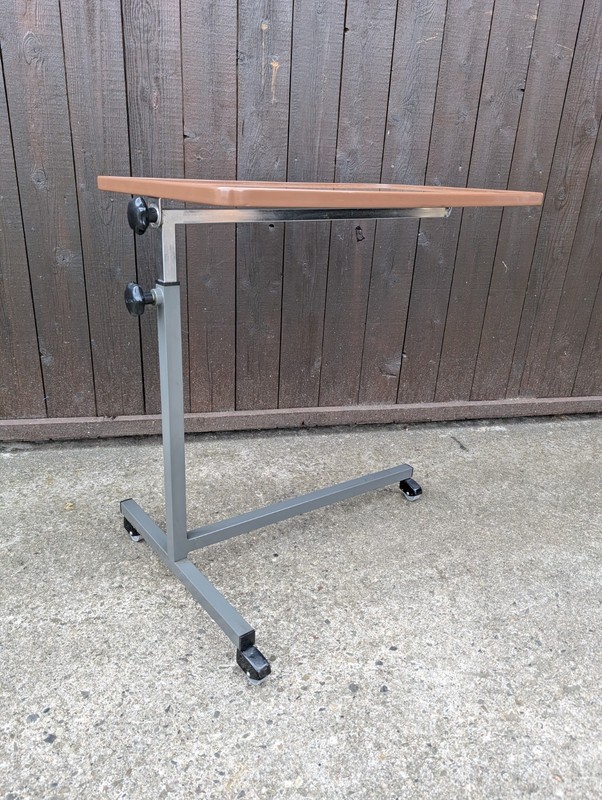 Variett Serving Cart Tea Cart Table Side Table Bar Chrome 70s Walnut gallery