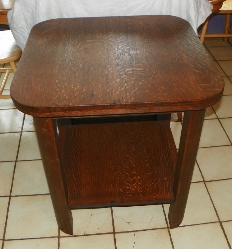 Solid Quartersawn Oak Center Table (PRT39)
