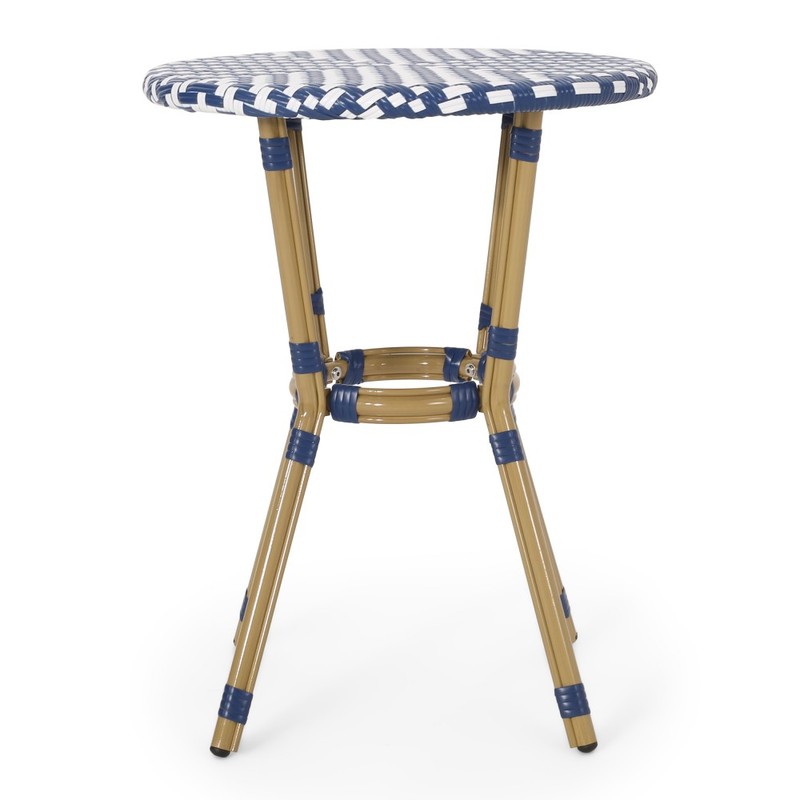 Weatherproof Aluminum Frame Patio Bistro Side Table gallery