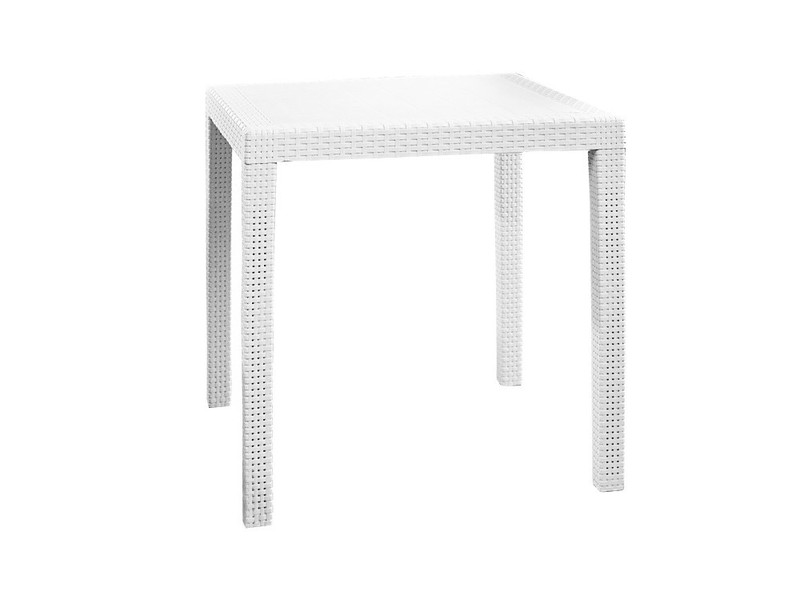 Ipae progarden White Square Resin Table, 79X79Cm