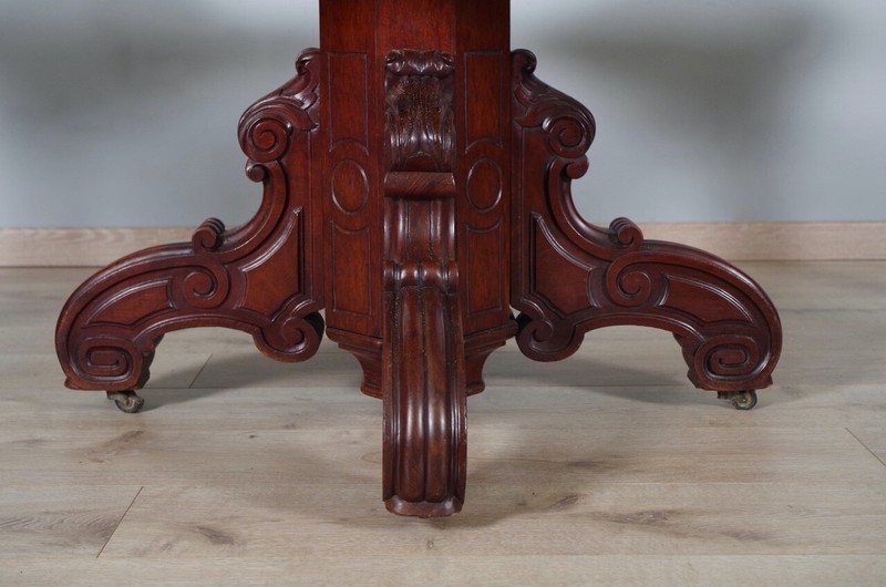Napoleon III Mahogany Dining Table gallery