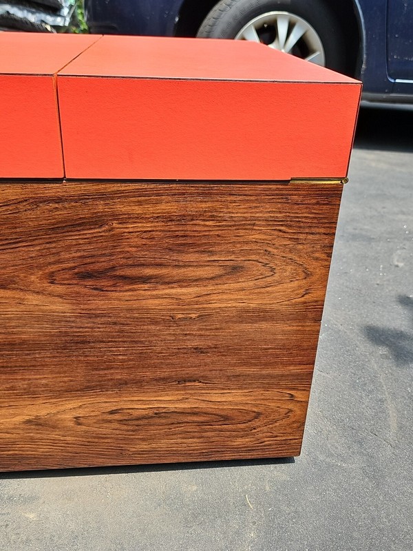 Bar Cube Sven Engström Gunnar Myrstrand for Källemo 1960s Mid Century Rosewood gallery