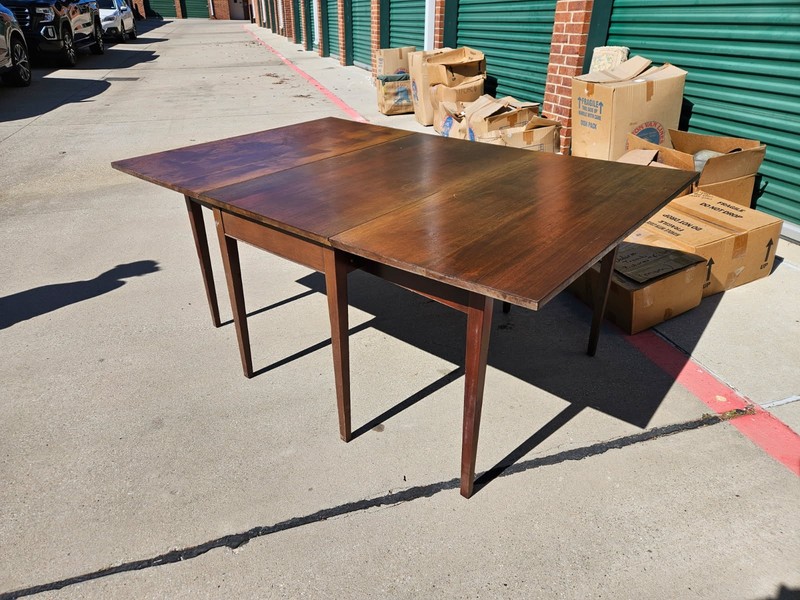 Furniture Drop Leaf Mahagony Table Gorgeous, Good Condition, Antique, Sturdy gallery