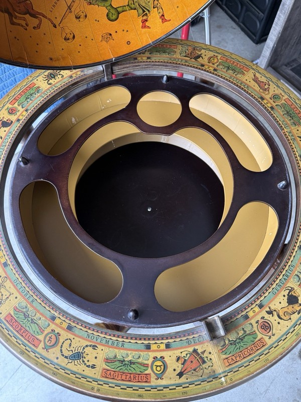 Vintage Astrology Bar Table gallery