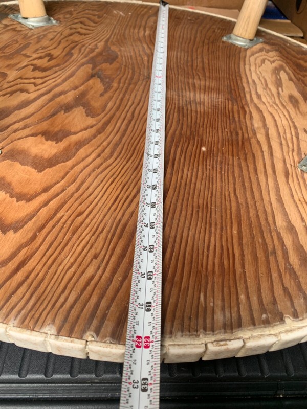 1960s MCM Atomic Mosaic Tile Coffee Table 32" gallery