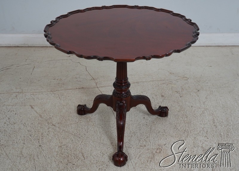 L66305EC: KINDEL Winterthur Collection Philadelphia Mahogany Tilt Top Table gallery