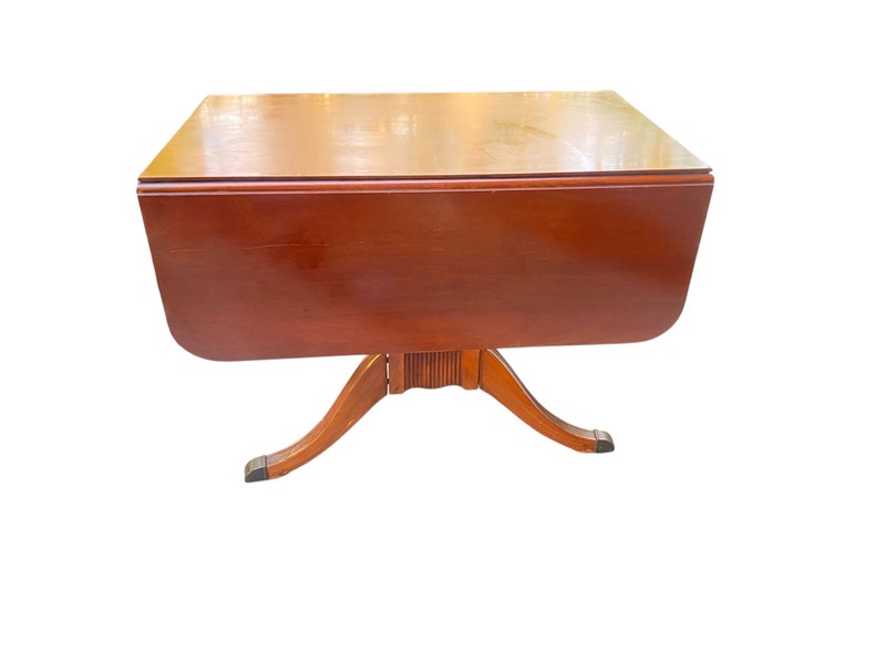 Extensole Extension Mid-Century Vintage Mahogany Leaf Table gallery