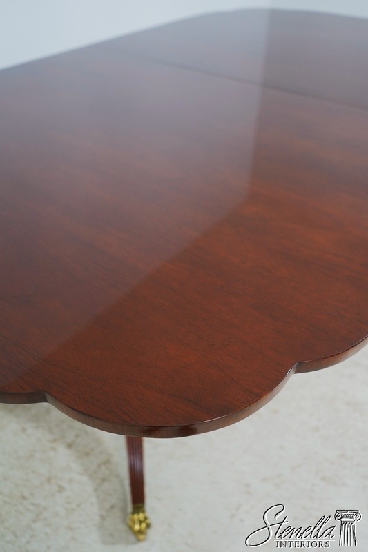 L67222: KINDEL Winterthur Collection Mahogany Dining Room Table gallery