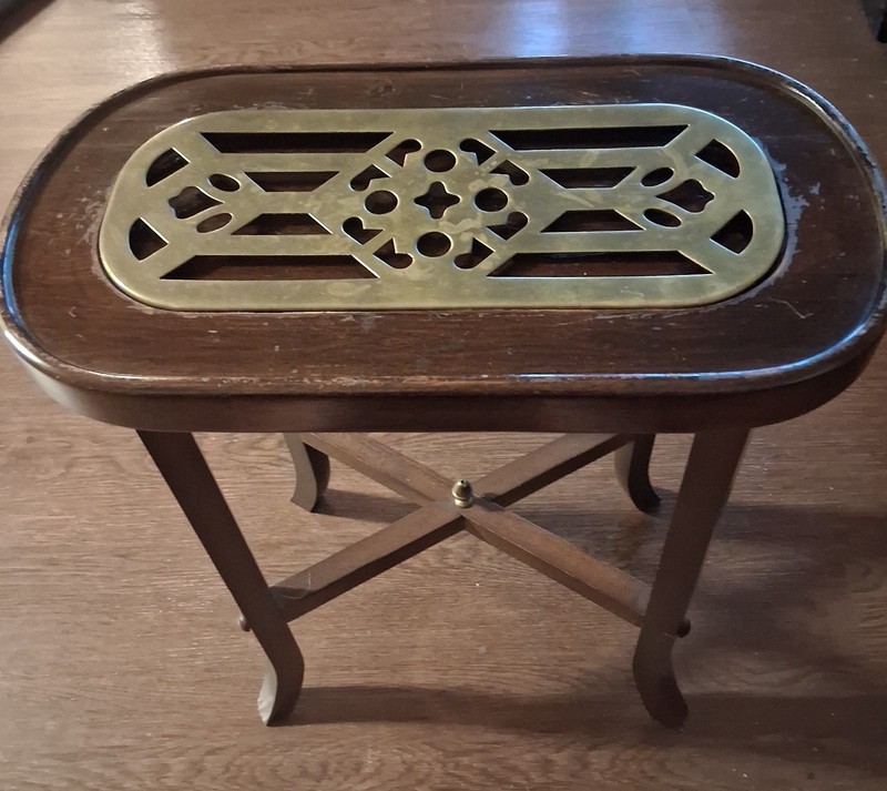 Antique Side Table (Kettle Table)