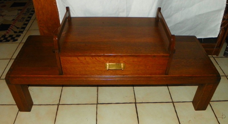 Solid Quartersawn Oak MIssion Arts & Crafts Coffee Table (CT154)