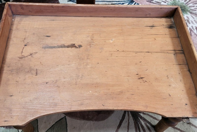 Vintage 1920s Antique Console/Sofa Table, Wood, 4'L x 30"W gallery