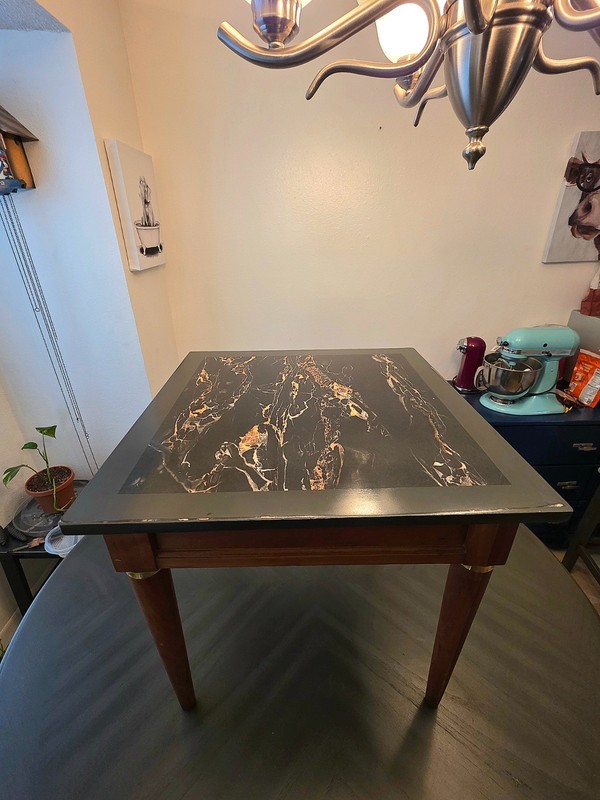Mid-20th Century Refurbished Campaign-Style Table gallery