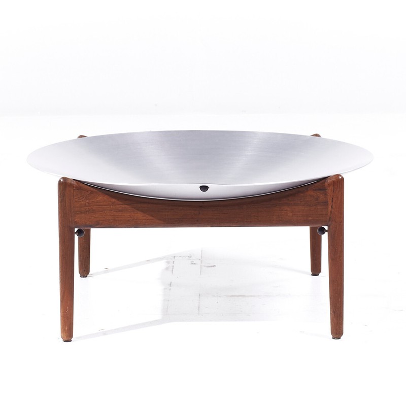Kristian Solmer Vedel Modus Mid Century Fruit Bowl Rosewood Side Table gallery