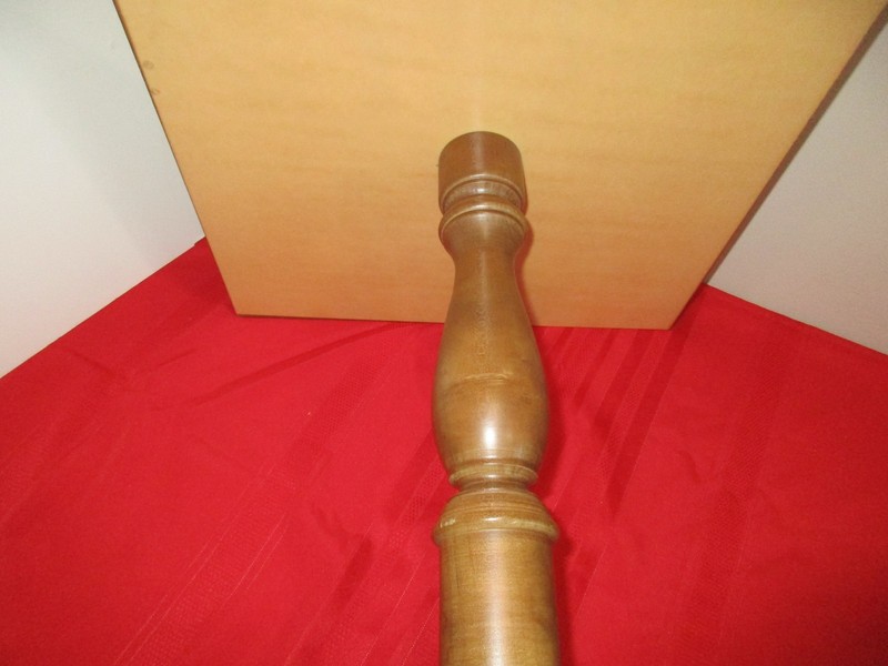 Mid Century Modern faux marble top side table gallery