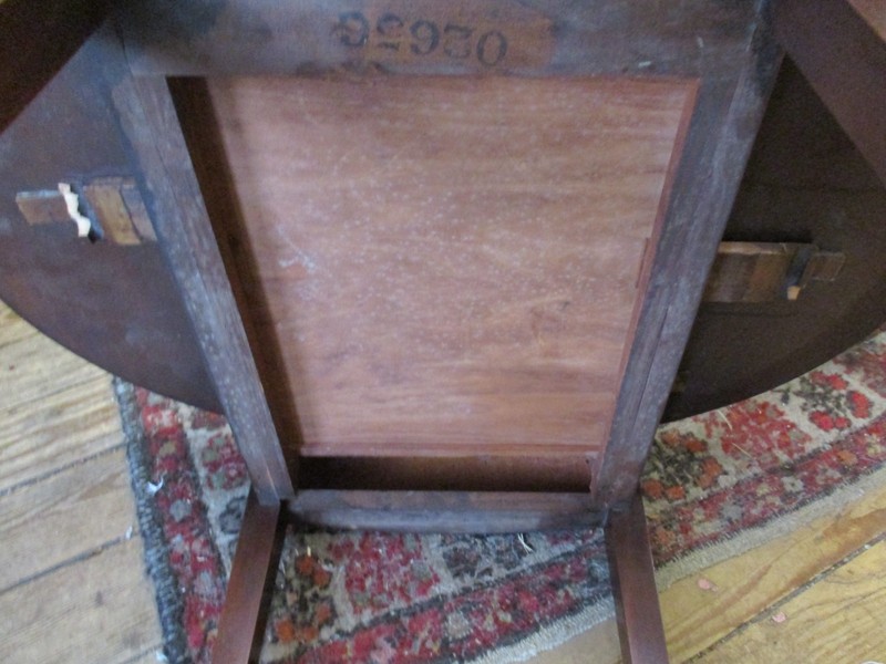 Vintage Pair Of Mahogany Drop-leaf Pembrook StyleTables gallery