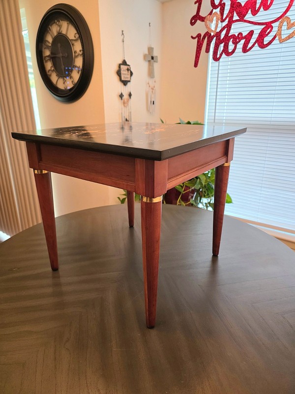 Mid-20th Century Refurbished Campaign-Style Table gallery