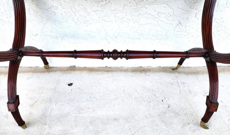 English Console Table Charles X Style Rolling gallery