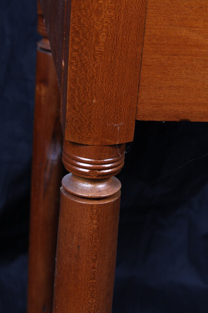 Antique Circa 1860 Cherry Table - Replaced Top gallery