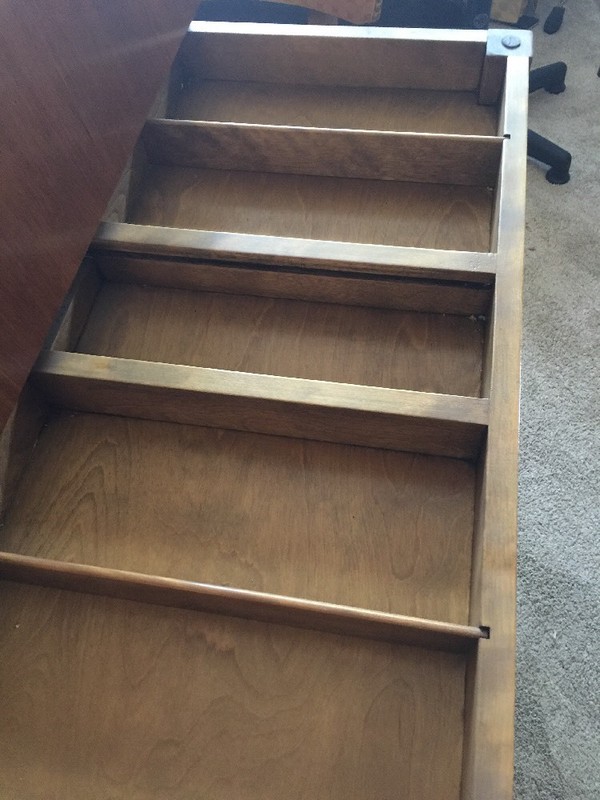 Barnard & Simonds Co. Fold Out Table w/4 Chairs (Solid Wood!) gallery
