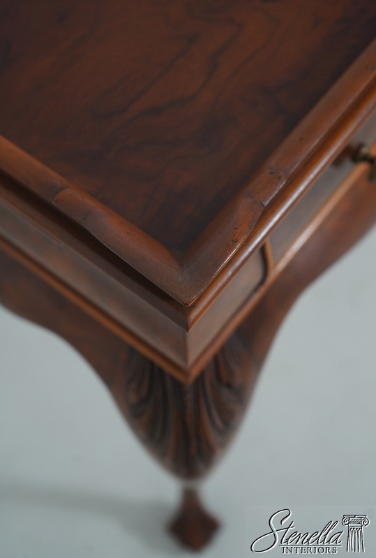 L71167: Italian Chippendale Style Olivewood Tea Table gallery