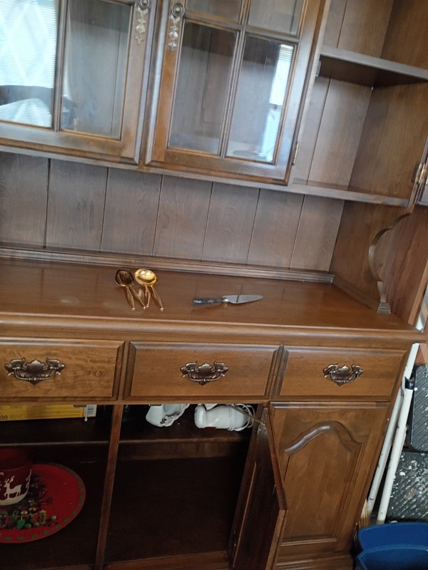 oak table and hutch gallery