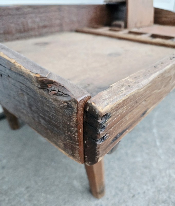 Antique Rustic Primitive Cobbler’s Bench - Makes A Great Coffee Table gallery