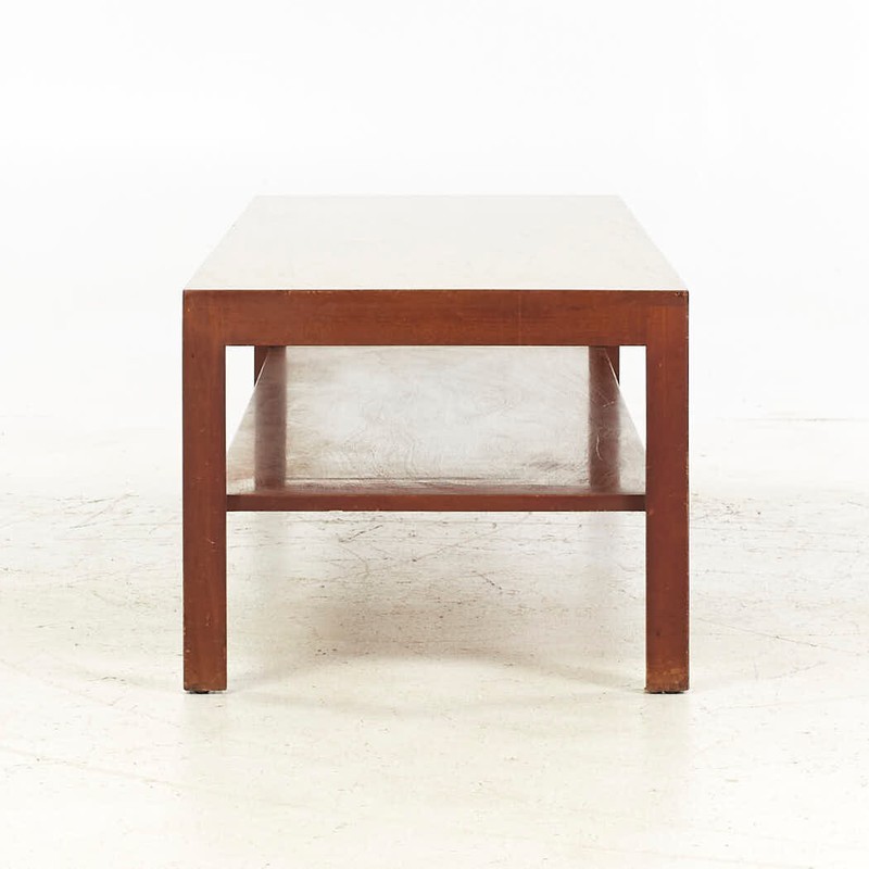 Edward Wormley for Dunbar Mid Century Coffee Table gallery